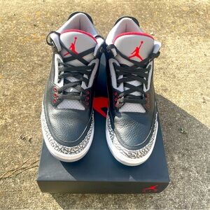 Air Jordan Retro 2018 black Cement 3 sneakers